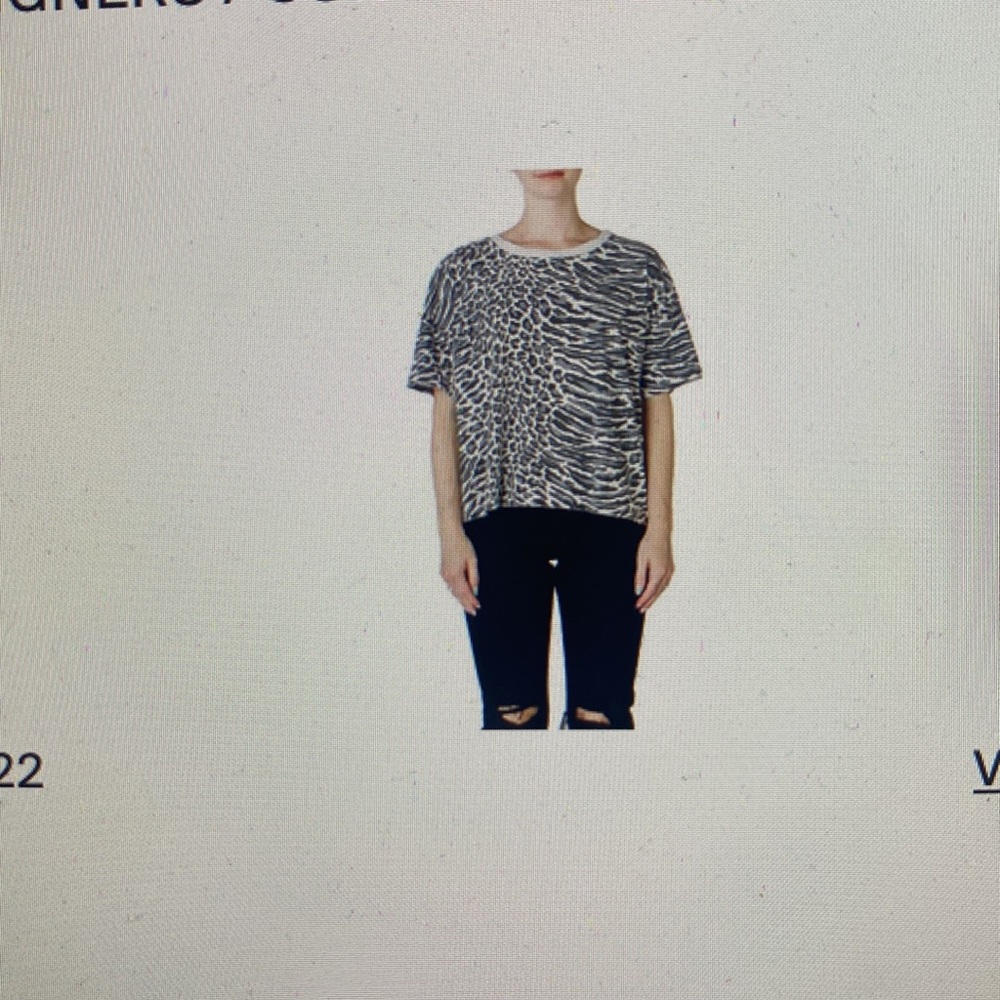 Current/Elliott warped leopard “ the roadie top” - Picture 9 of 10